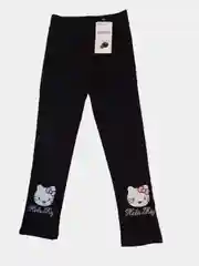Черный лосины детские