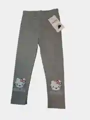 Серый лосины детские