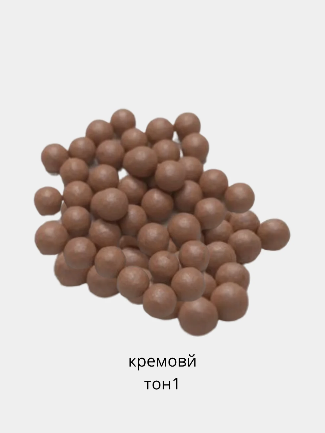 Кремовый румяна шариковые для лица с кисточкой ,20гр