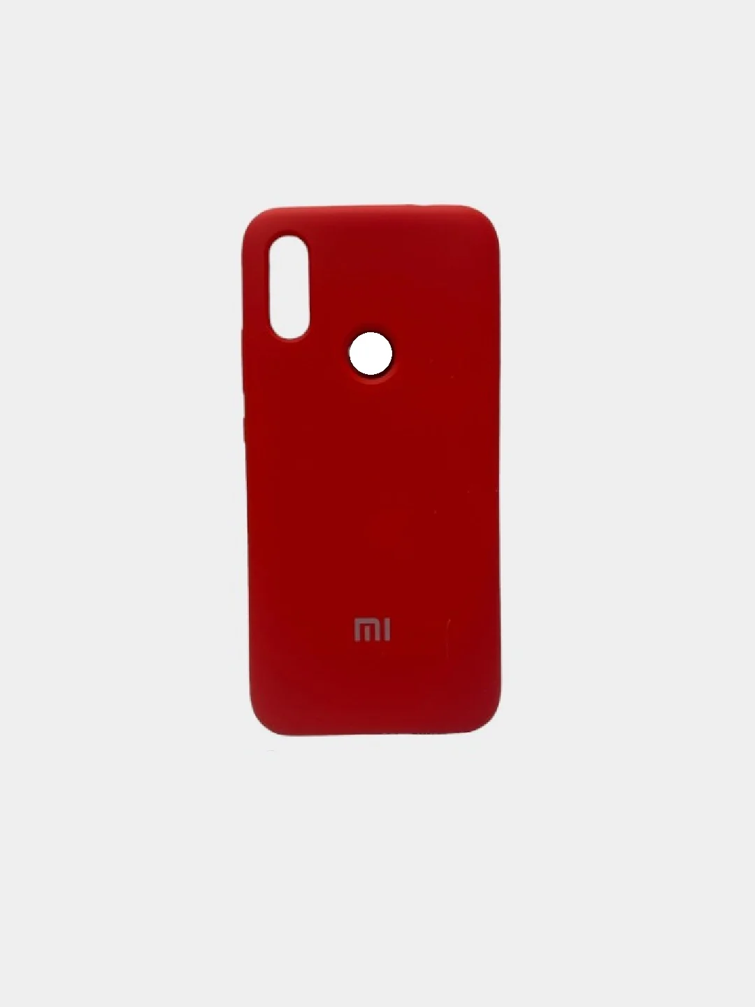 Красный чехол SILICONE COVER для Redmi 7