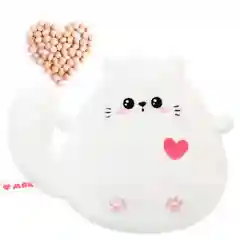 Игрушка 3в1 Мякиши "Доктор Мякиш - Котёнок", с вишнёвыми косточками