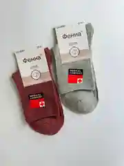Серый носки женские, набор 2 шт