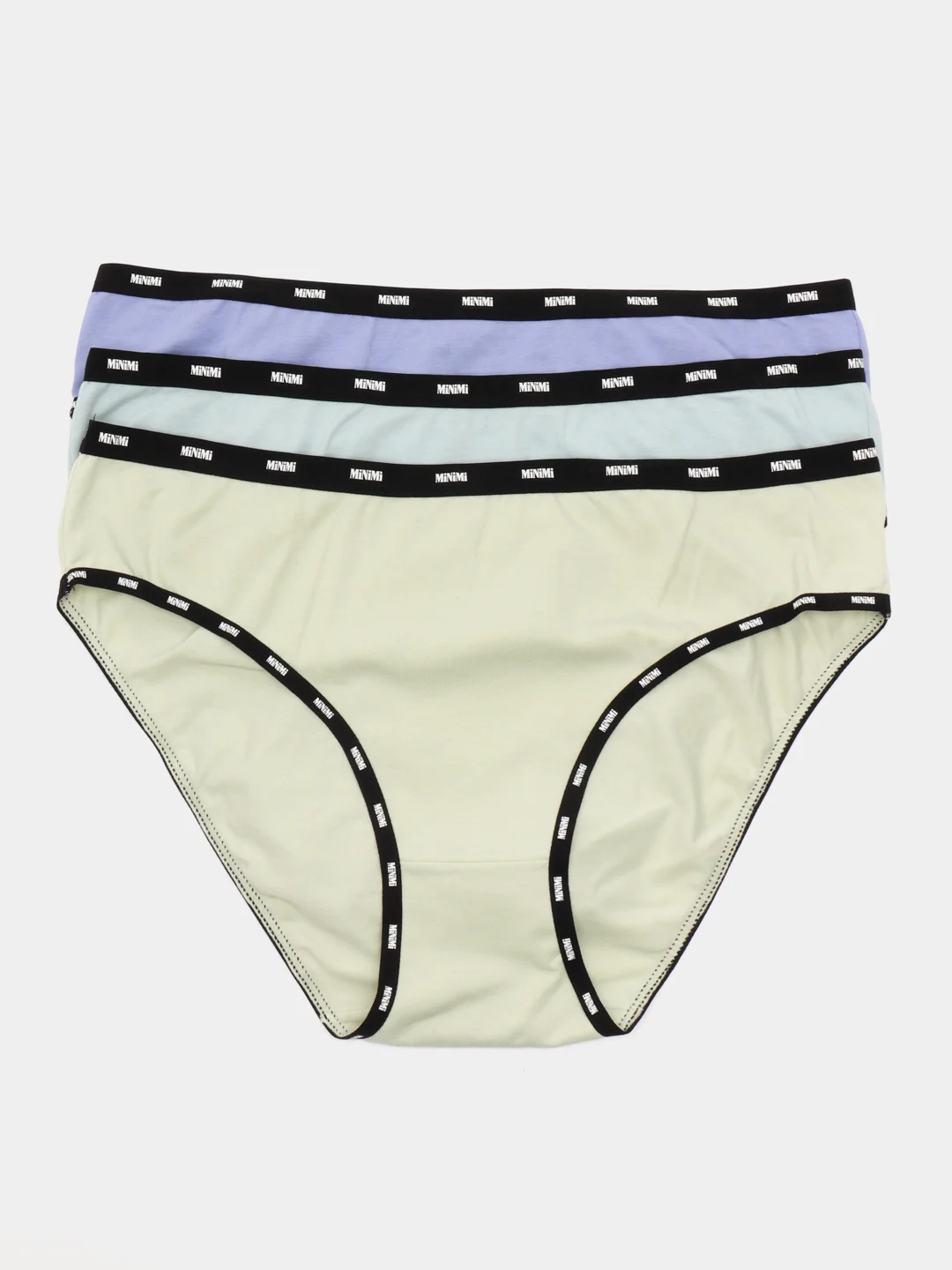 Трусы -слипы женские MiNiMi SPORT CHIC MS221 Slip, хлопок, набор 3 штуки