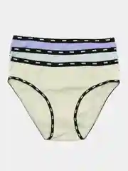 Трусы -слипы женские MiNiMi SPORT CHIC MS221 Slip, хлопок, набор 3 штуки