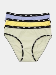 Трусы -слипы женские MiNiMi SPORT CHIC MS221 Slip, хлопок, набор 3 штуки