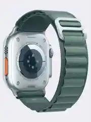 Зеленый ремешок для смарт-часов Apple Watch Alpine Loop "Альпийская петля", нейлоновый, 42-49 мм
