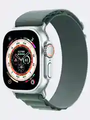 Зеленый ремешок для смарт-часов Apple Watch Alpine Loop "Альпийская петля", нейлоновый, 42-49 мм
