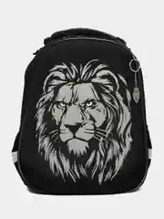 Рюкзак школьный для мальчика, ранец первоклассника Brauberg King Lion, светящийся