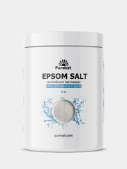 Английская магниевая соль для ванны Epsom Purshat, 1 кг