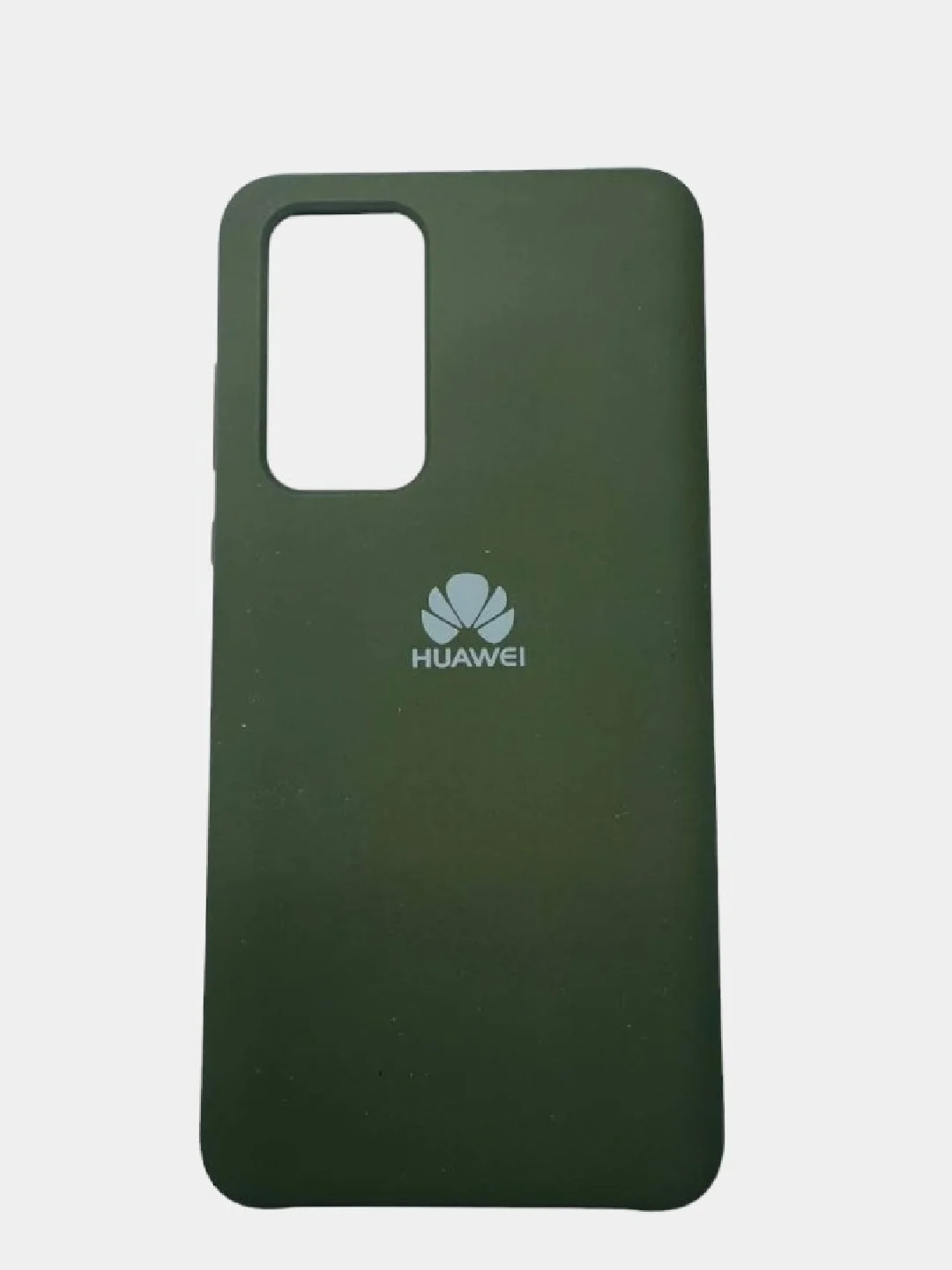 Зеленый чехол SILICONE COVER для Huawei P40