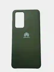 Зеленый чехол SILICONE COVER для Huawei P40