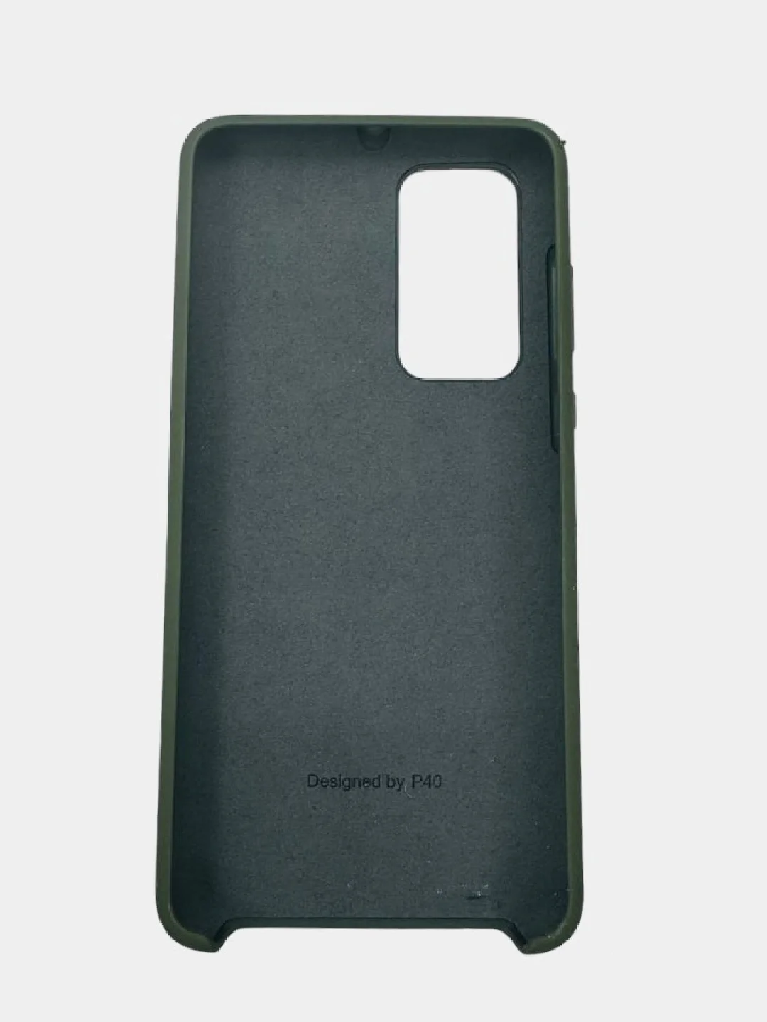 Зеленый чехол SILICONE COVER для Huawei P40