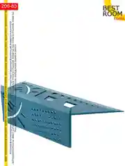Строительная линейка угловая 3D
