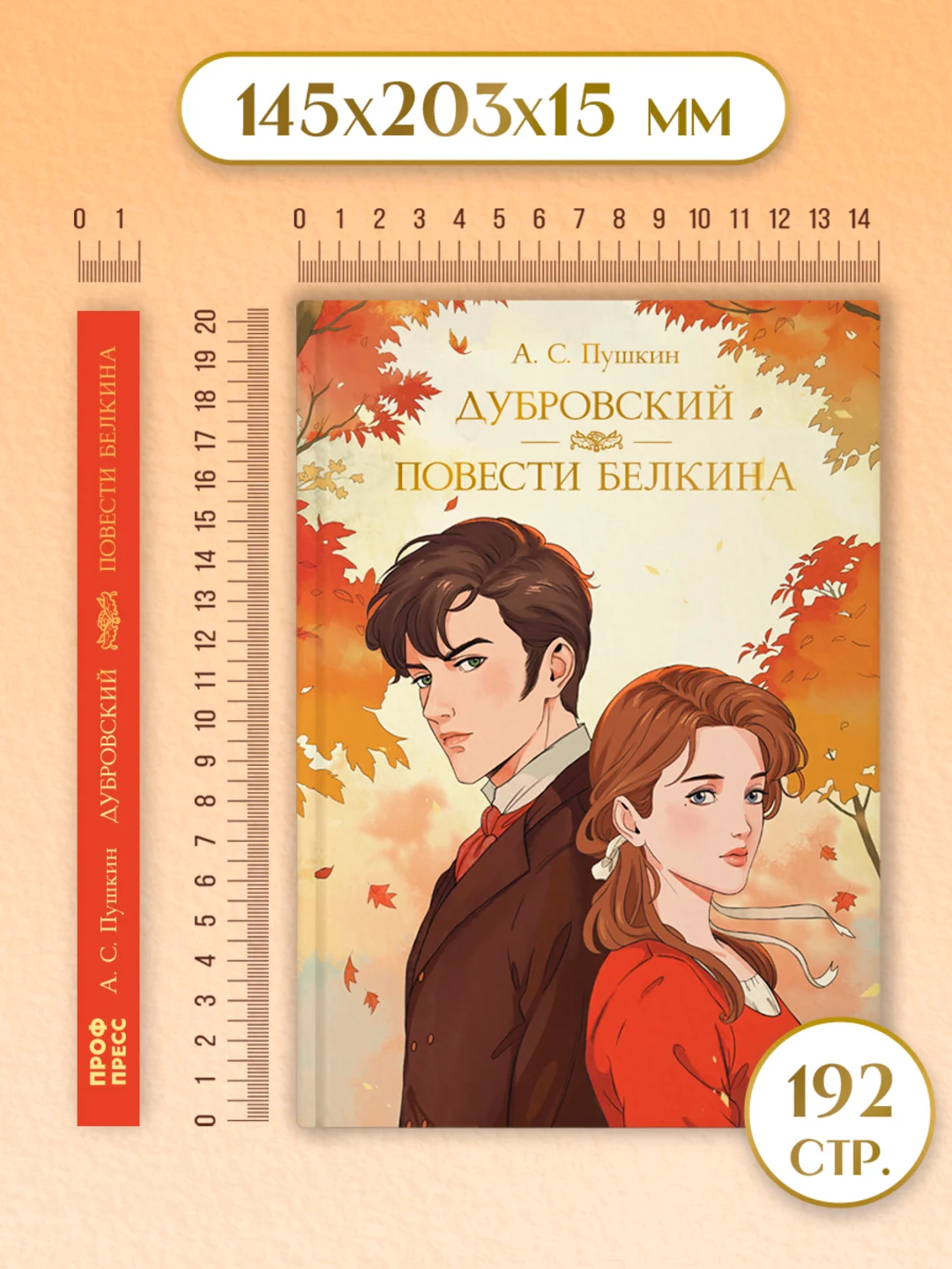 Книга Проф-Пресс Александр Пушкин. Дубровский. Повести Белкина, 192 стр. твердая обложка
