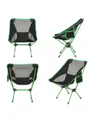 Черный стул складной Green Glade M6190, туристический походный, кресло туристическое