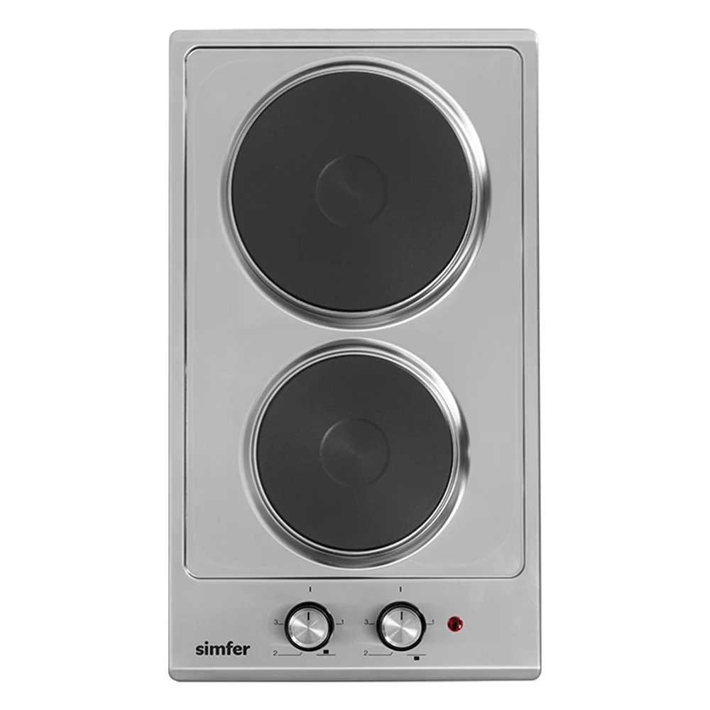 Электрическая варочная панель Simfer H30E02M011 (3 уровня мощности, серебристая)