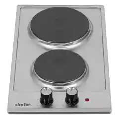 Электрическая варочная панель Simfer H30E02M011 (3 уровня мощности, серебристая)