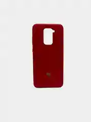 Бордовый чехол SILICONE COVER для Xiaomi Redmi Note9/Redmi 10X-4G