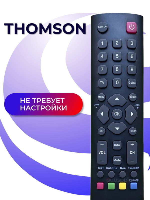 Пульт для Braun, Erisson, Fusion, GoldStar, Hyundai, Soundmax, Suzuki, Shivaki, Telefunken, Thomson