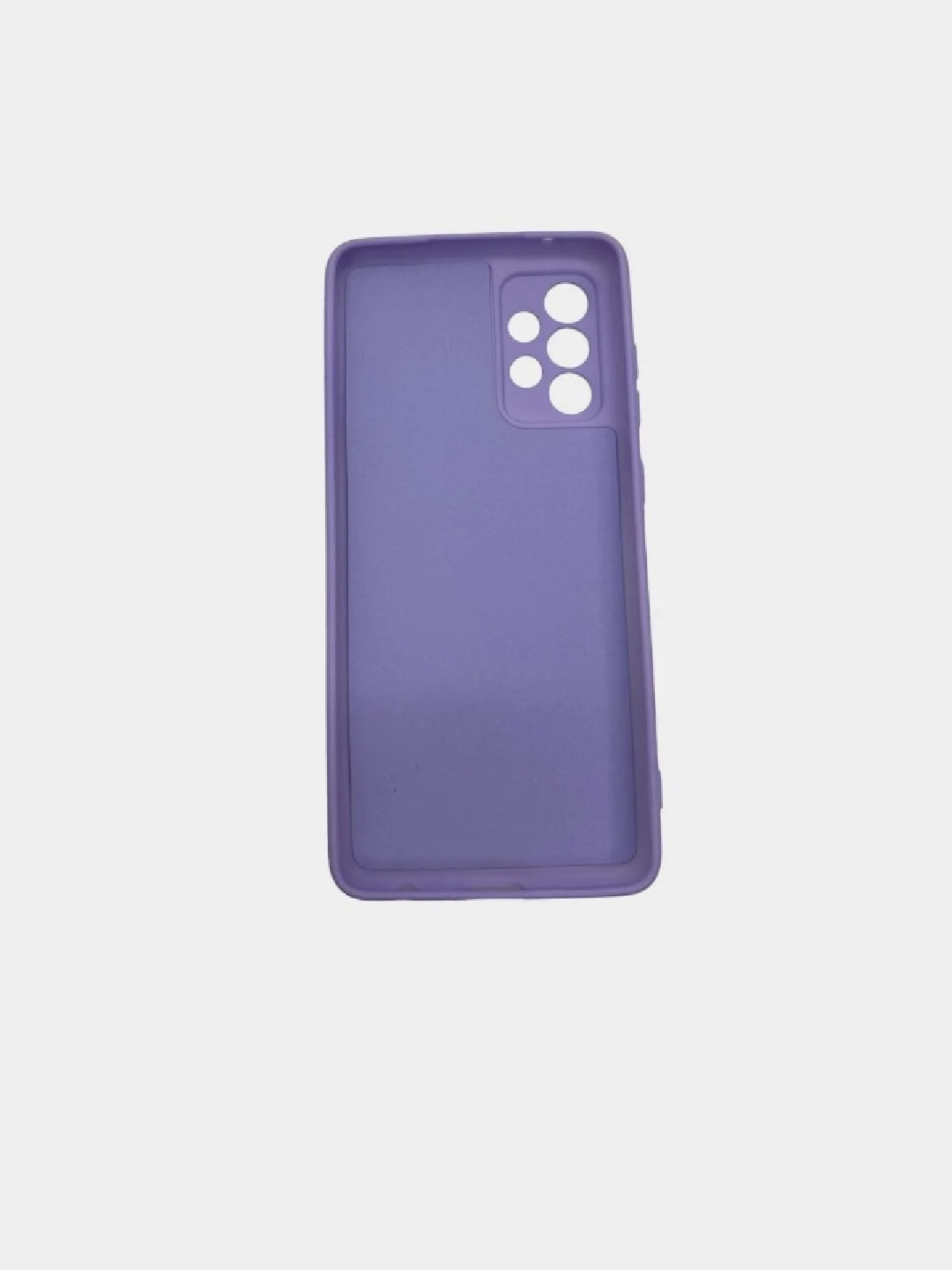 Лавандовый чехол SILICONE COVER для Samsung A72