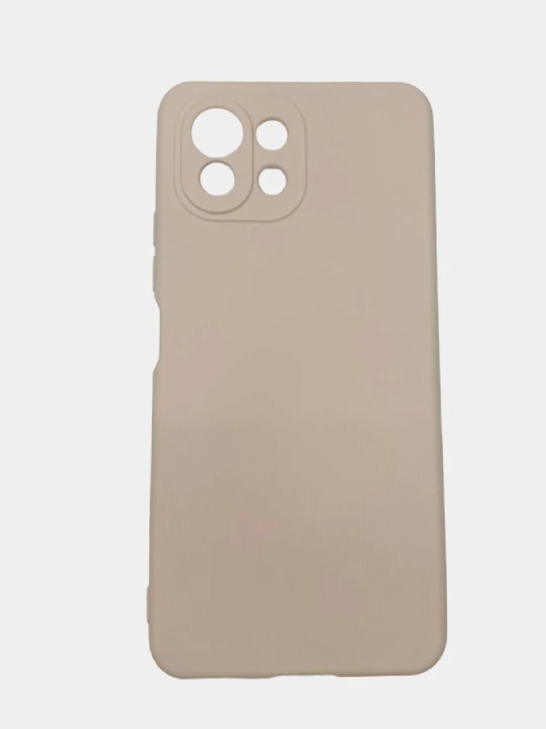 Пудровый чехол SILICONE COVER для Xiaomi Mi 11 Lite