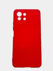 Красный чехол SILICONE COVER для Xiaomi Mi 11 Lite