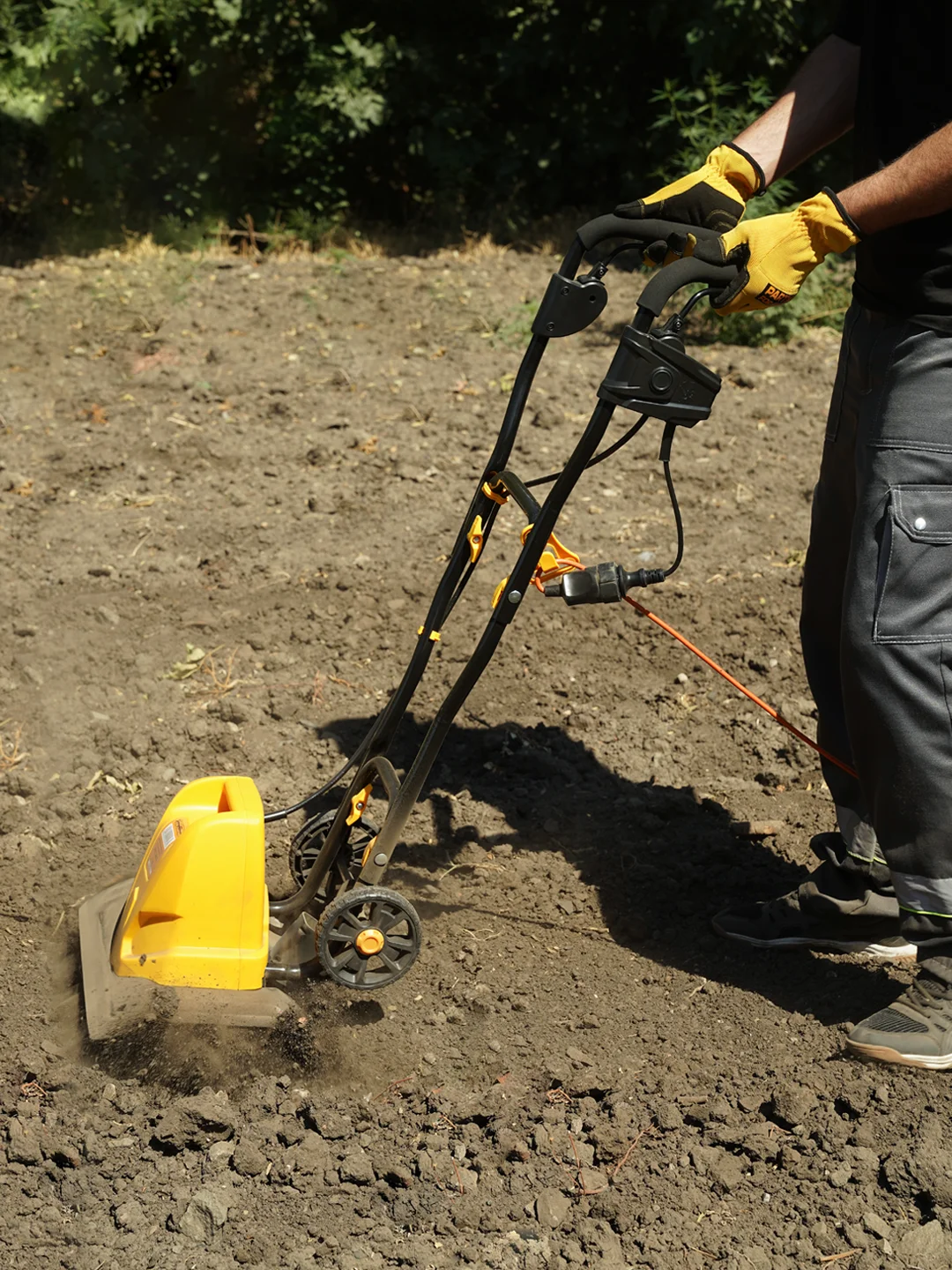 Культиватор электрический Partner for Garden ETG 2500, 2500 Вт, ширина обработки 40 см