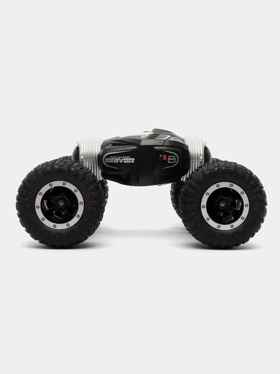 Серый трюковая радиоуправляемая машинка Твист багги 4WD, полный привод