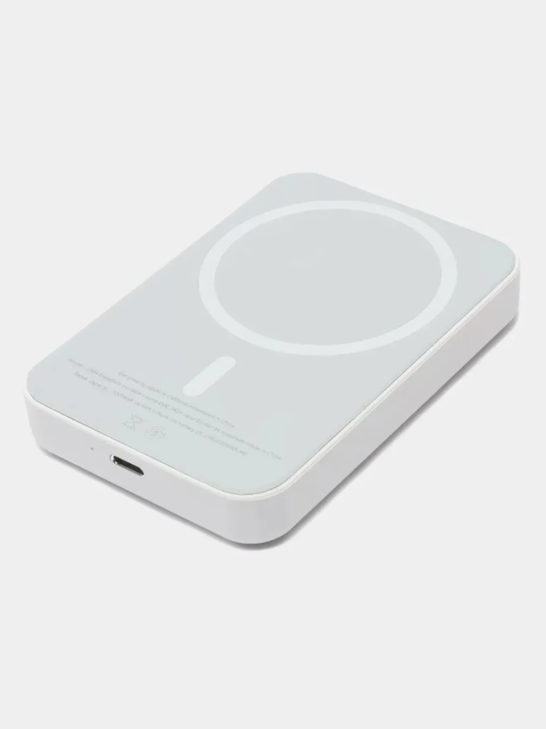 Внешний аккумулятор Magsafe 5000 мА/ч беспроводная зарядка для iphone