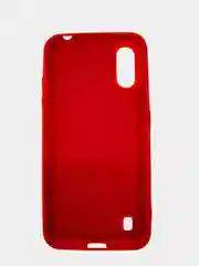 Красный чехол SILICONE COVER для Samsung A01 / M01