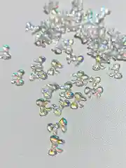Бежевый меланж объемные фигурки для маникюра / Стразы для 3D дизайна ногтей