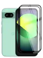 Прозрачный стекло для Google Pixel 8a защитное BROSCORP олеофобное покрытие, матовое, антишпион рамка