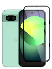 Прозрачный стекло для Google Pixel 8a защитное BROSCORP олеофобное покрытие, матовое, антишпион рамка