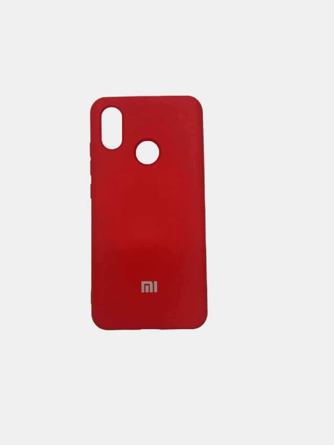 Красный чехол SILICONE COVER для Xiaomi redmi 8