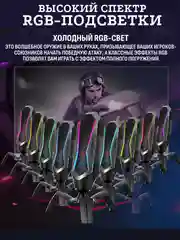 Микрофон для пк игровой USB RGB