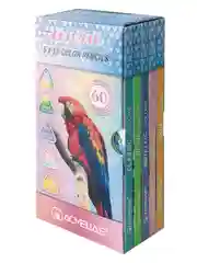 Цветные карандаши Artmate 5в1 мягкие 60 цветов