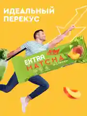Протеиновый батончик ProteinRex EXTRA "Матча-персик", без сахара, 40 г