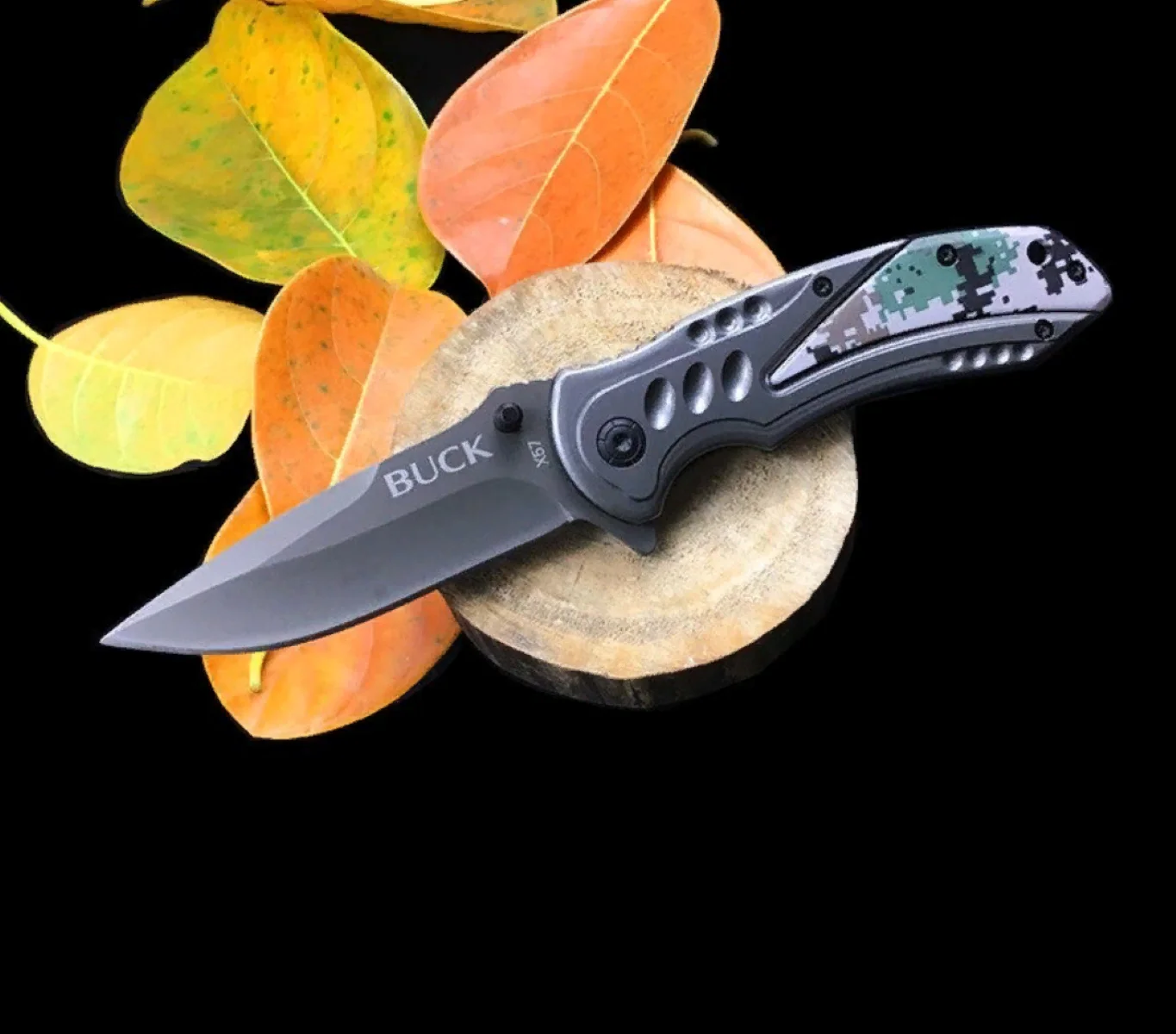 Нож складной Buck X57, тактический, из нержавеющей стали мощный