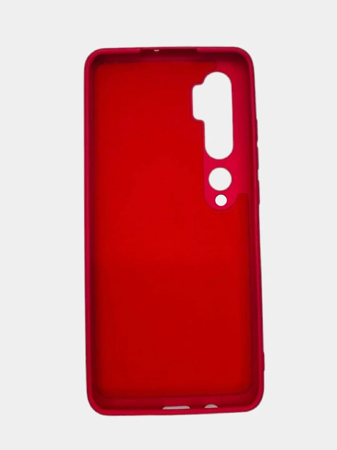 Красный чехол SILICONE COVER для Xiaomi Mi CC9 Pro /  Note 10