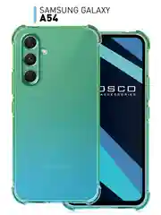 Прозрачный чехол для Samsung Galaxy A54 противоударный силиконовый ROSCO, прозрачный, усиленные углы