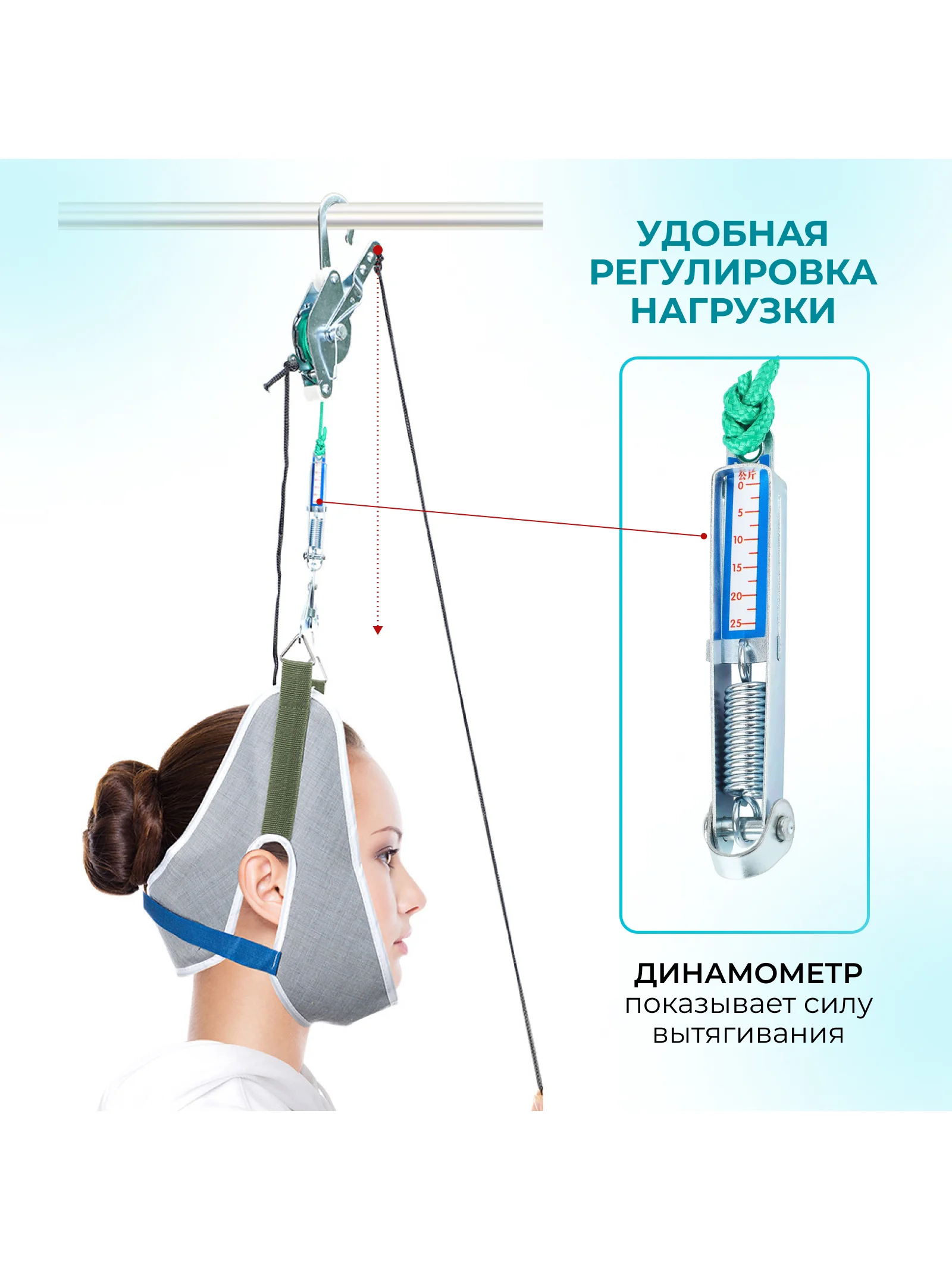 Петля Глиссона с креплением на турник