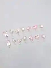 Серый меланж объемные фигурки для дизайна ногтей 3d, цветы, бабочки, рыбки, свинки, наборы