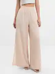 Кремовый брюки женские