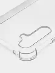Прозрачный чехол для Samsung Galaxy A54 противоударный силиконовый BROSCORP прозрачный, защита углов