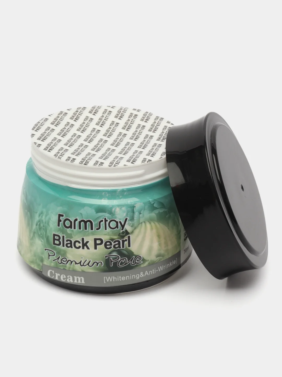 Серый крем отбеливающий, против морщин FarmStay Whitening & Anti-Wrinkle