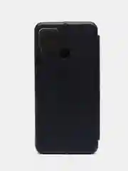 Темно-синий чехол книжка Realme C15 / C25 / C25S Реалми С15 / С25 / С25С
