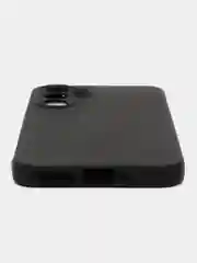 Хром чехол для Samsung Galaxy A54 / Самсунг Галакси А54, силиконовый, матовый, черный