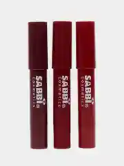 Коралловый помада для губ SABBI Lipstick матовые карандаши для губ, 3 насыщенных оттенка в наборе