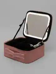 Розовый кейс для косметики, профессиональный бьюти кейс