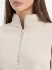 Бежевый женский спортивный костюм